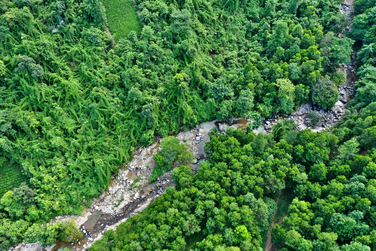 Chill out in summer, camp at a waterfall near Hanoi