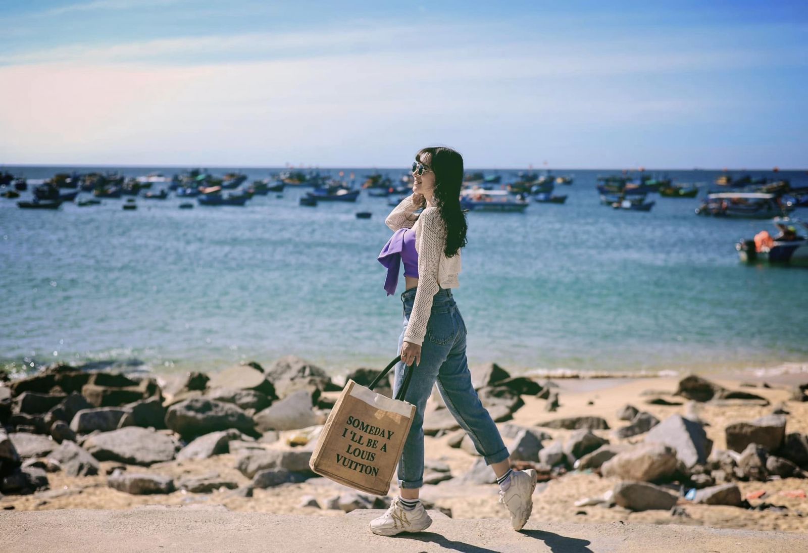 تقع في حب قرية صيد جميلة مثل "جزيرة سانتوريني المصغرة" في كوي نون بفيتنام