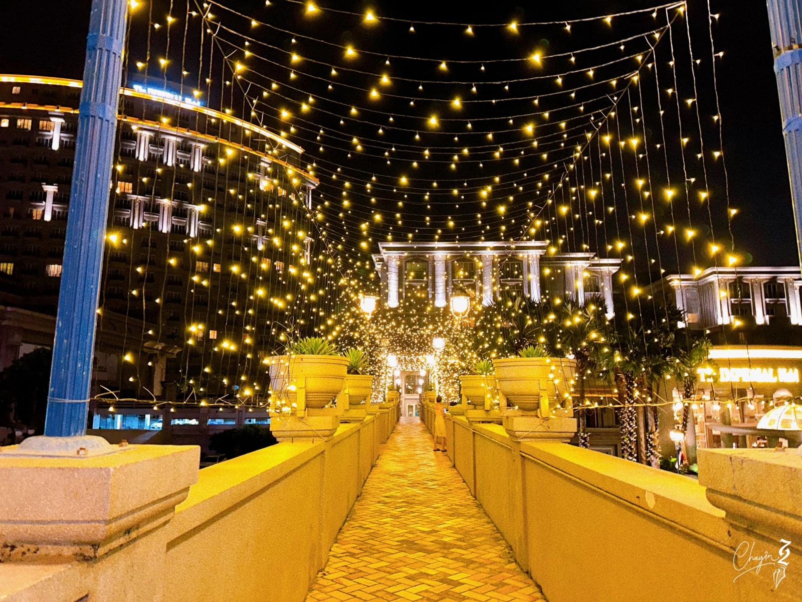 جسر إمبراطوري إلى الضوء من خلال آلاف النجوم - تتألق فونج تاو وتستعد لاستقبال العيد التيت في الربيع