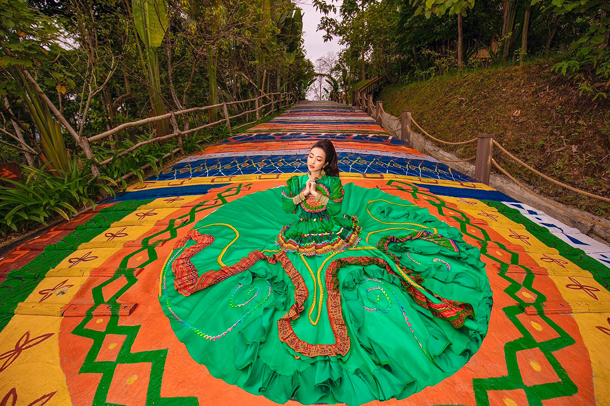 أطول طريق الديباج في فيتنام