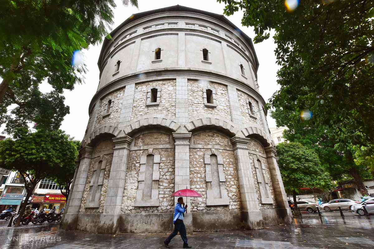 Hanoi's century-old water tower's makeover as an art venue
