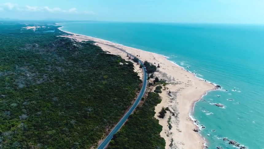 Những điểm đến hút khách trên cung đường ven biển Hồ Tràm đến Phan Thiết